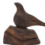 Special Old Burl Carved Bird
