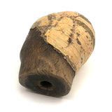 Evocative Old Wooden Hat Form with Tape Helmet