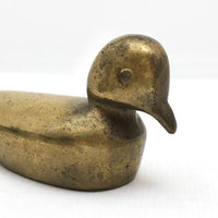 Mid-Century Brass Duck #2