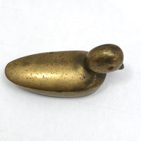 Mid-Century Brass Duck #2
