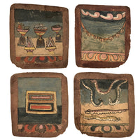 Lovely Small Tibetan Tsalki Watercolors  - Sold Individually