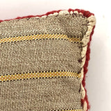 Antique Needlepoint Cat Pillow