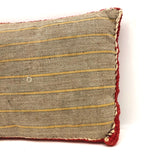 Antique Needlepoint Cat Pillow