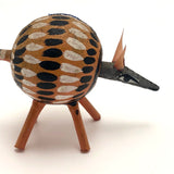 Mexican Folk Art Bobble Head Armadillo Alebrijes