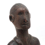 Wonderful Antique Folk Art Carving of Gentleman, Presumed Mid 19th Century