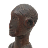 Wonderful Antique Folk Art Carving of Gentleman, Presumed Mid 19th Century