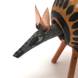 Mexican Folk Art Bobble Head Armadillo Alebrijes