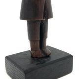 Wonderful Antique Folk Art Carving of Gentleman, Presumed Mid 19th Century