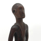 Wonderful Antique Folk Art Carving of Gentleman, Presumed Mid 19th Century