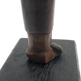 Wonderful Antique Folk Art Carving of Gentleman, Presumed Mid 19th Century