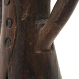 Wonderful Antique Folk Art Carving of Gentleman, Presumed Mid 19th Century