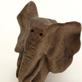 Sculpted 1970s Clay Elephant by Tremar Potteries, UK