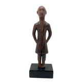 Wonderful Antique Folk Art Carving of Gentleman, Presumed Mid 19th Century