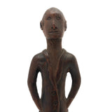 Wonderful Antique Folk Art Carving of Gentleman, Presumed Mid 19th Century