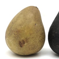 Beautifully Bruised Old Stone Fruit Pear + Lovely Black Fig, A Pair