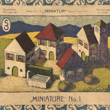 Zweifels Schweizerspielwar "Miniature No. 1"  Antique Wooden Block Set