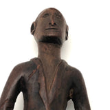 Wonderful Antique Folk Art Carving of Gentleman, Presumed Mid 19th Century