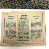 Zweifels Schweizerspielwar "Miniature No. 1"  Antique Wooden Block Set