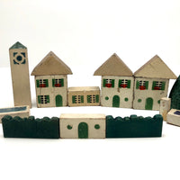Zweifels Schweizerspielwar "Miniature No. 1"  Antique Wooden Block Set