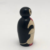 Mini French Hand-painted Celluloid Penguin Box