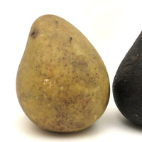 Beautifully Bruised Old Stone Fruit Pear + Lovely Black Fig, A Pair