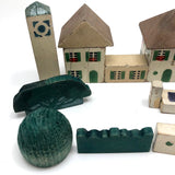 Zweifels Schweizerspielwar "Miniature No. 1"  Antique Wooden Block Set