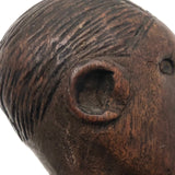 Wonderful Antique Folk Art Carving of Gentleman, Presumed Mid 19th Century