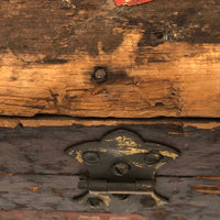 Amazing Glass Lantern Slides Carrying Case with Fantastic Patina