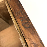 Amazing Glass Lantern Slides Carrying Case with Fantastic Patina