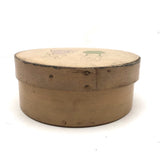 Hand-painted Old Bentwood Bunny Box