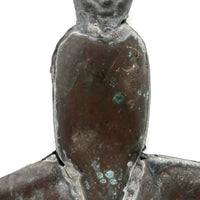 Antique Copper Sulky Driver from Old Weathervane