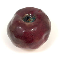 Kid Made Excellent Red Pottery Apple