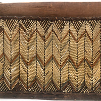 Stunning 19th Century Mi'kmaq Birch Covered, Porcupine Quill Decorated Box