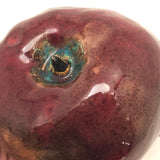 Kid Made Excellent Red Pottery Apple