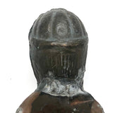 Antique Copper Sulky Driver from Old Weathervane