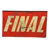 Evocative American Standard FINAL / FILTER Sign