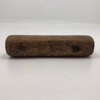 Old Kitchen Chopper with Wood Handle and Forged Steel Blade