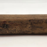 Old Kitchen Chopper with Wood Handle and Forged Steel Blade