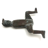 Antique Copper Sulky Driver from Old Weathervane