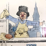 Villeroy & Boch French Enamelware Dishes with Guignol Characters