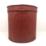 Great Old "13" Painted Lidded Metal Bucket