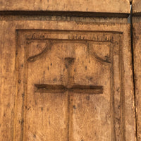 SOLD Curious Old Hand-carved Bible-Shaped Wooden Mold
