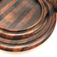 Finely Crafted Antique Treen Round Lidded Box