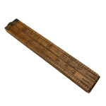 Stanley Boxwood and Brass 24 Inch Folding Ruler
