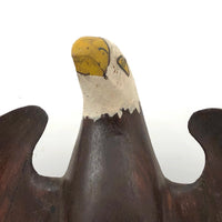 C. 1920s Folk Art Eagle by Everett Pratt, Freeport, Maine