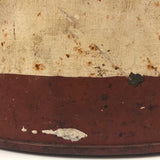 Great Old "13" Painted Lidded Metal Bucket