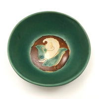 1940s San José Mission Pottery Calla Lily Bowl