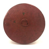 Great Old "13" Painted Lidded Metal Bucket