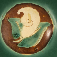 1940s San José Mission Pottery Calla Lily Bowl