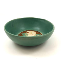 1940s San José Mission Pottery Calla Lily Bowl
